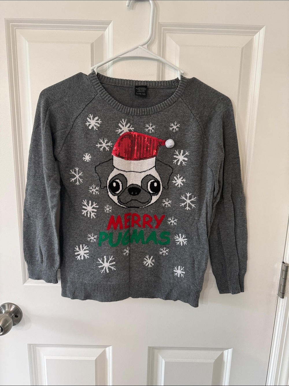 "Merry Pugmas" Holiday Sweater